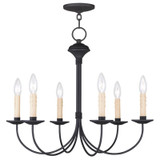 Mid. Chandeliers Candle by Livex Lighting ( 107 | 4526-04 Heritage ) 