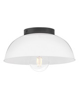 Flush Mounts Glass Down by Lark ( 531 | 83301BK-CO Stu ) 