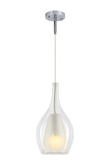 Mini Pendants Glass Down by Matteo Lighting ( 423 | C37521CHCL Jericho ) 