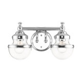 Bathroom Fixtures Two Lights by Livex Lighting ( 107 | 17412-05 Oldwick ) 