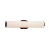 Bathroom Fixtures Cylindrical / Linear by Justice Designs ( 102 | FSN-8651-OPAL-DBRZ Fusion ) 