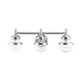 Bathroom Fixtures Three Lights by Livex Lighting ( 107 | 17413-05 Oldwick ) 