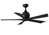 Fans Damp Location by Matthews Fan Company ( 101 | IR5-BK-BK-52 Irene-5 ) 