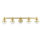Bathroom Fixtures Five+Lights by Livex Lighting ( 107 | 17415-02 Oldwick ) 