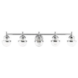 Bathroom Fixtures Five+Lights by Livex Lighting ( 107 | 17415-05 Oldwick ) 