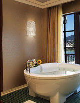 Sconces Pocket by Justice Designs ( 102 | GLA-5541-LACE-NCKL Veneto Luce ) 