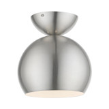Semi-Flush Mts. Cage by Livex Lighting ( 107 | 45487-91 Stockton ) 