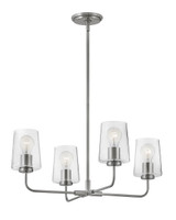 Mid. Chandeliers Glass Up by Lark ( 531 | 83454BN Kline ) 