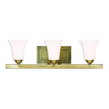 Bathroom Fixtures Three Lights by Livex Lighting ( 107 | 6493-01 Ridgedale ) 