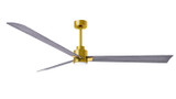 Fans Damp Location by Matthews Fan Company ( 101 | AKLK-BRBR-BW-72 Alessandra - LK ) 