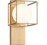 Sconces Single Glass by Matteo Lighting ( 423 | S03801AG Squircle ) 