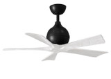 Fans Damp Location by Matthews Fan Company ( 101 | IR5-BK-MWH-42 Irene-5 ) 