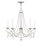 Mid. Chandeliers Candle by Livex Lighting ( 107 | 6515-91 Pennington ) 