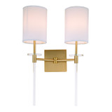 Sconces Double Candle by JVI Designs ( 261 | 1262-10 Sutton ) 