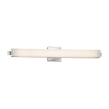 Bathroom Fixtures Cylindrical / Linear by Justice Designs ( 102 | FSN-8685-OPAL-CROM Fusion ) 