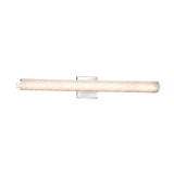Bathroom Fixtures Cylindrical / Linear by Justice Designs ( 102 | FSN-8685-WEVE-CROM Fusion ) 
