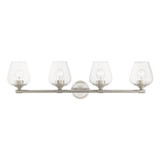 Bathroom Fixtures Four Lights by Livex Lighting ( 107 | 17474-91 Willow ) 
