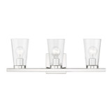 Bathroom Fixtures Three Lights by Livex Lighting ( 107 | 17623-05 Cityview ) 