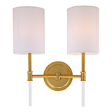 Sconces Double Candle by JVI Designs ( 261 | 1266-10 Hudson ) 