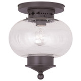 Semi-Flush Mts. Bowl Style by Livex Lighting ( 107 | 5036-07 Harbor ) 