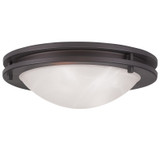 Flush Mounts Bowl Style by Livex Lighting ( 107 | 7057-07 Ariel ) 
