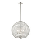 Pendants Glass Down by Livex Lighting ( 107 | 45724-91 Cassandra ) 