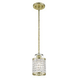 Mini Pendants Glass Down by Livex Lighting ( 107 | 50560-28 Grammercy ) 