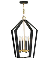 Foyer/Hall Lanterns Open Frame by Lark ( 531 | 83644BK-LCB Sammi ) 