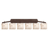 Bathroom Fixtures Five+Lights by Justice Designs ( 102 | FAL-8596-55-DBRZ LumenAria ) 