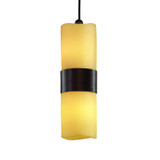 Mini Pendants Cable by Justice Designs ( 102 | CNDL-8758-10-AMBR-DBRZ CandleAria ) 