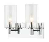 Bathroom Fixtures Two Lights by Matteo Lighting ( 423 | S04902CHCL Candela ) 