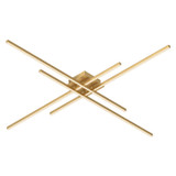 Semi-Flush Mts. Geometric/Linear by Kuzco Lighting ( 347 | FM18247-BG Vega Minor ) 