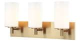 Bathroom Fixtures Three Lights by Matteo Lighting ( 423 | S04903AGOP Candela ) 