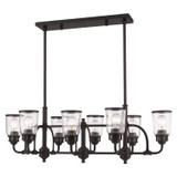 Linear/Island 4 Light + by Livex Lighting ( 107 | 40028-07 Lawrenceville ) 