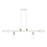 Linear/Island 4 Light + by Livex Lighting ( 107 | 45866-03 Bannister ) 
