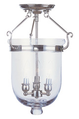 Foyer/Hall Lanterns Glass w/Frame by Livex Lighting ( 107 | 5062-35 Jefferson ) 