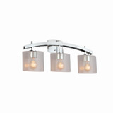 Bathroom Fixtures Three Lights by Justice Designs ( 102 | FSN-8593-30-SEED-CROM-LED3-2100 Fusion ) 