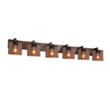 Bathroom Fixtures Five+Lights by Justice Designs ( 102 | MSH-8926-30-DBRZ Wire Mesh ) 
