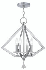 Mini Chandeliers Candle by Livex Lighting ( 107 | 50664-91 Diamond ) 