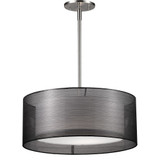 Pendants Drum Shade by Maxilite ( 501 | MX 2071-07R40 Porsha-Reese ) 