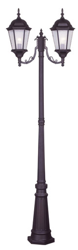 Exterior Post/Pier Head by Livex Lighting ( 107 | 7554-07 Hamilton ) 