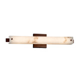 Bathroom Fixtures Cylindrical / Linear by Justice Designs ( 102 | FAL-8681-DBRZ LumenAria ) 