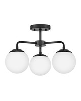Semi-Flush Mts. Multi-port/Cluster by Lark ( 531 | 84203BK Julep ) 