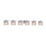 Bathroom Fixtures Five+Lights by Justice Designs ( 102 | FSN-8446-30-SEED-CROM-LED6-4200 Fusion ) 