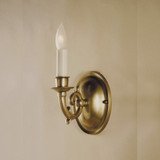 Sconces Single Candle by JVI Designs ( 261 | 218-02 San Clemente ) 