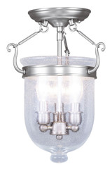 Semi-Flush Mts. Bowl Style by Livex Lighting ( 107 | 5081-91 Jefferson ) 