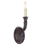 Sconces Single Candle by JVI Designs ( 261 | 229-08 Traditional Brass ) 