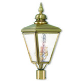 Exterior Post/Pier Head by Livex Lighting ( 107 | 20433-01 Cambridge ) 