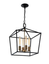 Foyer/Hall Lanterns Open Frame by Matteo Lighting ( 423 | C61704RB Scatola ) 
