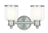 Bathroom Fixtures Two Lights by Livex Lighting ( 107 | 40212-91 Middlebush ) 